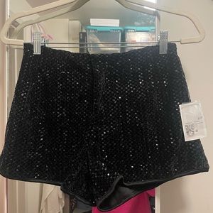 Sequins shorts